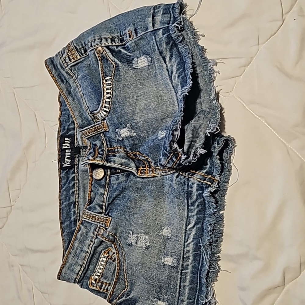 Karma blue shorts size 1